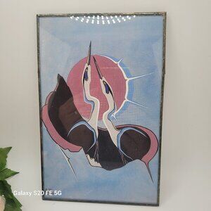 Rhonda Franks "Herons" Print Art Card Framed with Bio and Signed